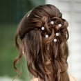 thumbnail image 3 of Miangastore 60 Pcs Spirales de Cheveux Accessoires de Cheveux de Mariage pour Femmes, 3 of 8
