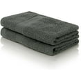 thumbnail image 4 of Simpli-Magic 100% Ringspun Cotton Luxury Bathroom Towel Set for Hotel & Spa, 8-Piece, Gray, 4 of 10