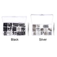 thumbnail image 2 of Kit de Vis pour Guitare Électrique 255 Pcs 9 Types Boutons de Sangle pour Pont Tuner, 2 of 7