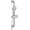 Chrome, variant on Bright Showers Stainless Steel Slide Bar Grab Rail Set Ada Compliant Includes Handheld Shower Head and 69'' Hose-Chrome