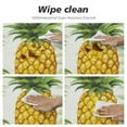 thumbnail image 4 of JEUXUS Round Fitted Tablecloth Tropical Palm Leaves And Pineapples Round Table Cover with Elastic Edged,Wipeable Table Cloth for Indoor Outdoor Picnic Patio, 4 of 7