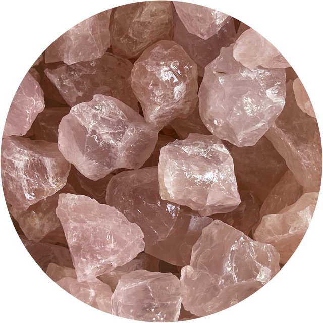 GAF TREASURES WHOLESALE Raw Rose Quartz Crystals, Natural Rose Quartz Stone, Natural Rough Rose Quartz crystals, Rose Quartz Rough, Rose Quartz Healing Crystals (Rose Quartz, 0.25 Pound)