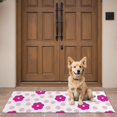 thumbnail image 4 of Pioneer Flower Floral Print Pattern Door Rugs,Washable Non Slip Door Mats Indoor,Decorative Door Mats,Entry Mat Indoor for Entrance,Bedroom,Kitchen,Bathroom,16"x47", 4 of 6