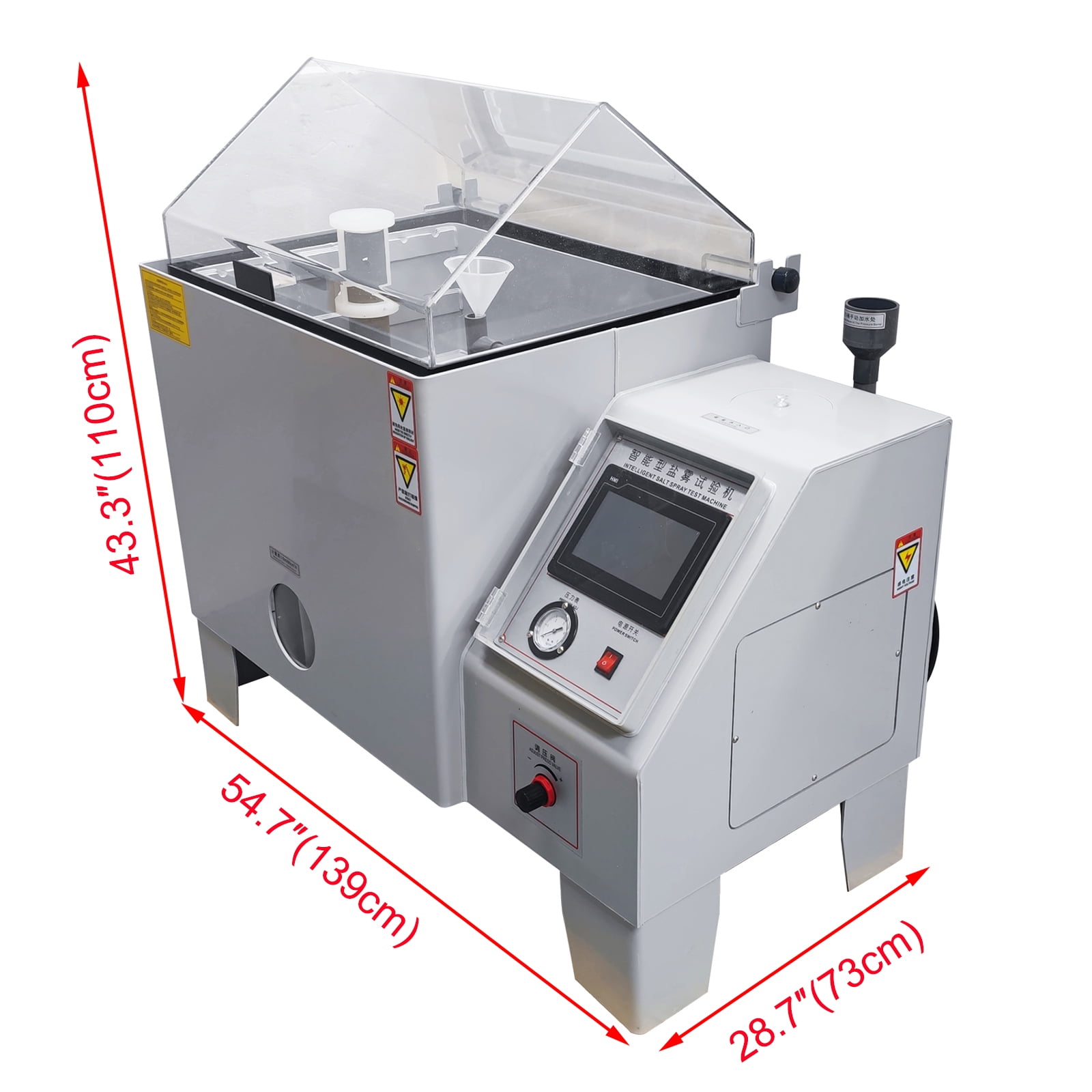 270L Lab Salt Fog Spray Corrosion Testing Equipment Chamber with Touch Screen 110V