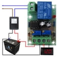 thumbnail image 3 of tamizeot Chargeur de Pile Intelligent 12V Module de Contrôle Contrôleur Carte Inverse Charge Automatique Interrupteur d'Arrêt Pièce de Rechange 50x32x18mm 1Ensemble, 3 of 6