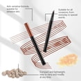 thumbnail image 3 of WIFKLSIIPG Stylo à Sourcils Brun et Noir 3D Résistant à l'Eau Micro Stylo à Sourcils Stylo à Contour Stylo à Sourcils Précis Description Fine Stylo à Micro Sourcils 1 ml, 3 of 6