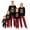 Red Black Santa-Men, variant on RUINIXCW Family Christmas Pajamas Matching Set Xmas Jammies Holiday Outfit for Couples Women Men PJS Set Santa Hat Letters Print Sleepwear Loungewear