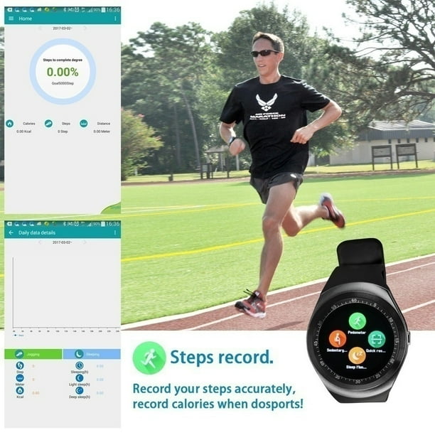 Reloj mp3 bluetooth running hot sale