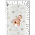 thumbnail image 2 of Sweet Jojo Designs Desert Sun Beige and Taupe Fitted Crib Sheet, 2 of 6