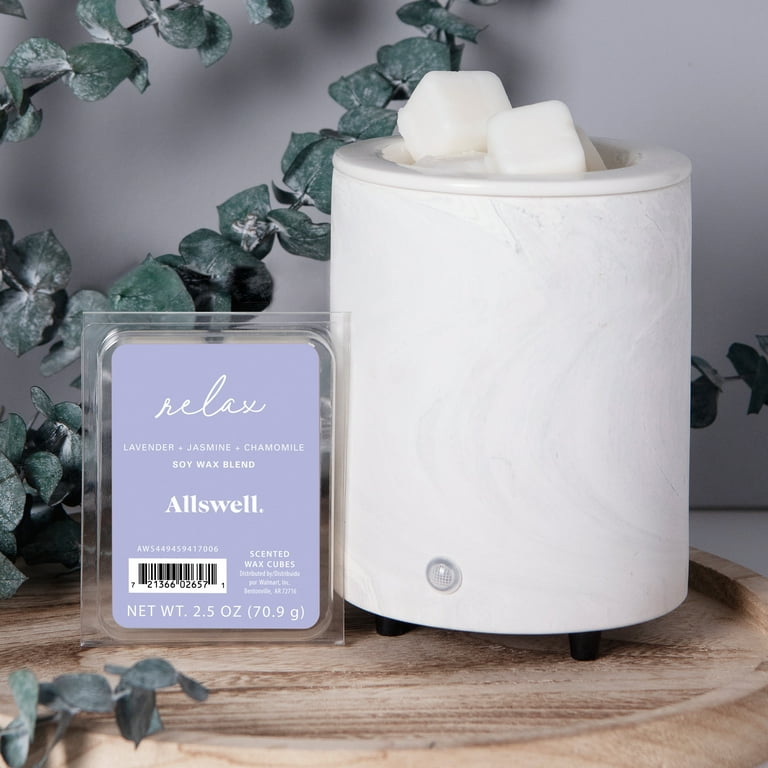 Allswell Relax Wax Melts 6-Cube Lavender Jasmine Chamomile Soy
