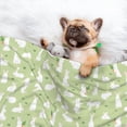 thumbnail image 3 of Yiaed Rabbit And Carrot (2) Print Dog Blankets-Cat Blanket Washable for Couch Protection,Puppy Blanket, Soft Plush Reversible Throw Furniture Protector-Small, 3 of 8