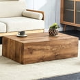 thumbnail image 2 of MDF Coffee Table with Wood Grain | Improve Living Area Style | Special Design | Simple Installation Process, 2 of 6