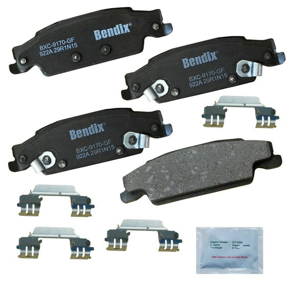 Bendix Brakes Disc Brake Pad Set Fits select: 2007 CADILLAC CTS-V HI FEATURE V6, 2006 CADILLAC CTS-V