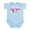 Sky Blue, variant on CafePress - Coast Guard Niece Infant Bodysuit - Baby Light Bodysuit, Size Newborn - 24 Months