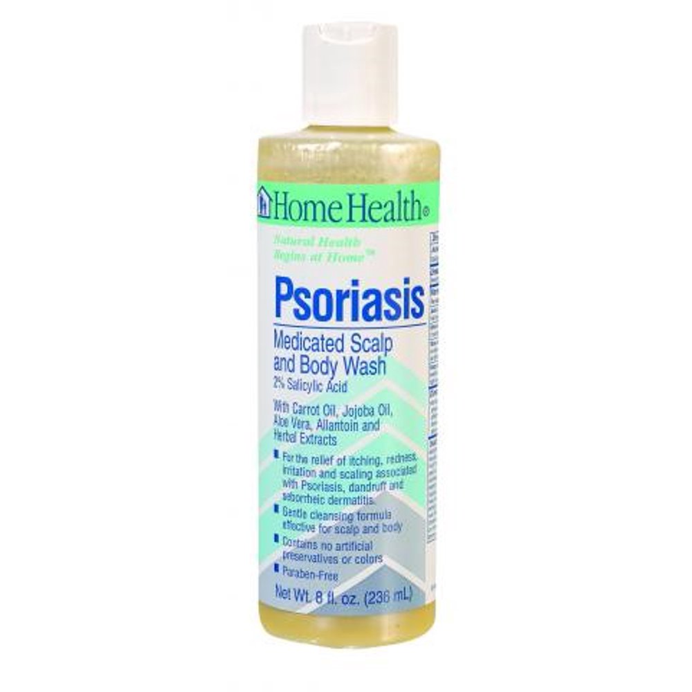 Home Health Psoriasis Medicated Body Wash 8Ounce