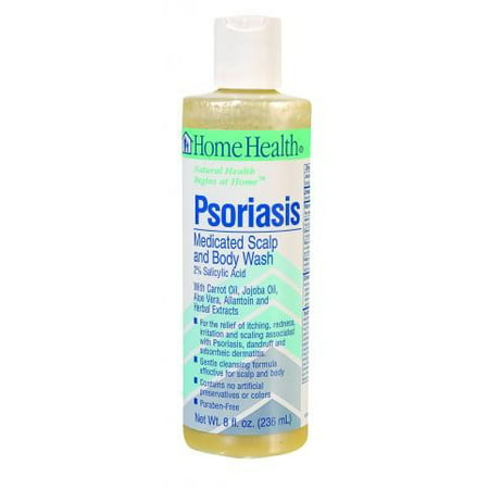 Home Health Psoriasis Medicated Body Wash - (Best Body Wash For Psoriasis)