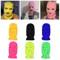 thumbnail image 4 of Viworld 3 Hole Thick Knitted Ski Mask Winter Cap Balaclava Outdoor Beanie Hat, 4 of 8