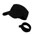 thumbnail image 4 of Helii Women Men Sports Sun Visor Lightweight Packable Stretchy Visor Hat for Running, Tennis, Golf Sun Hat Cowboy Hat Cute Hats, 4 of 5