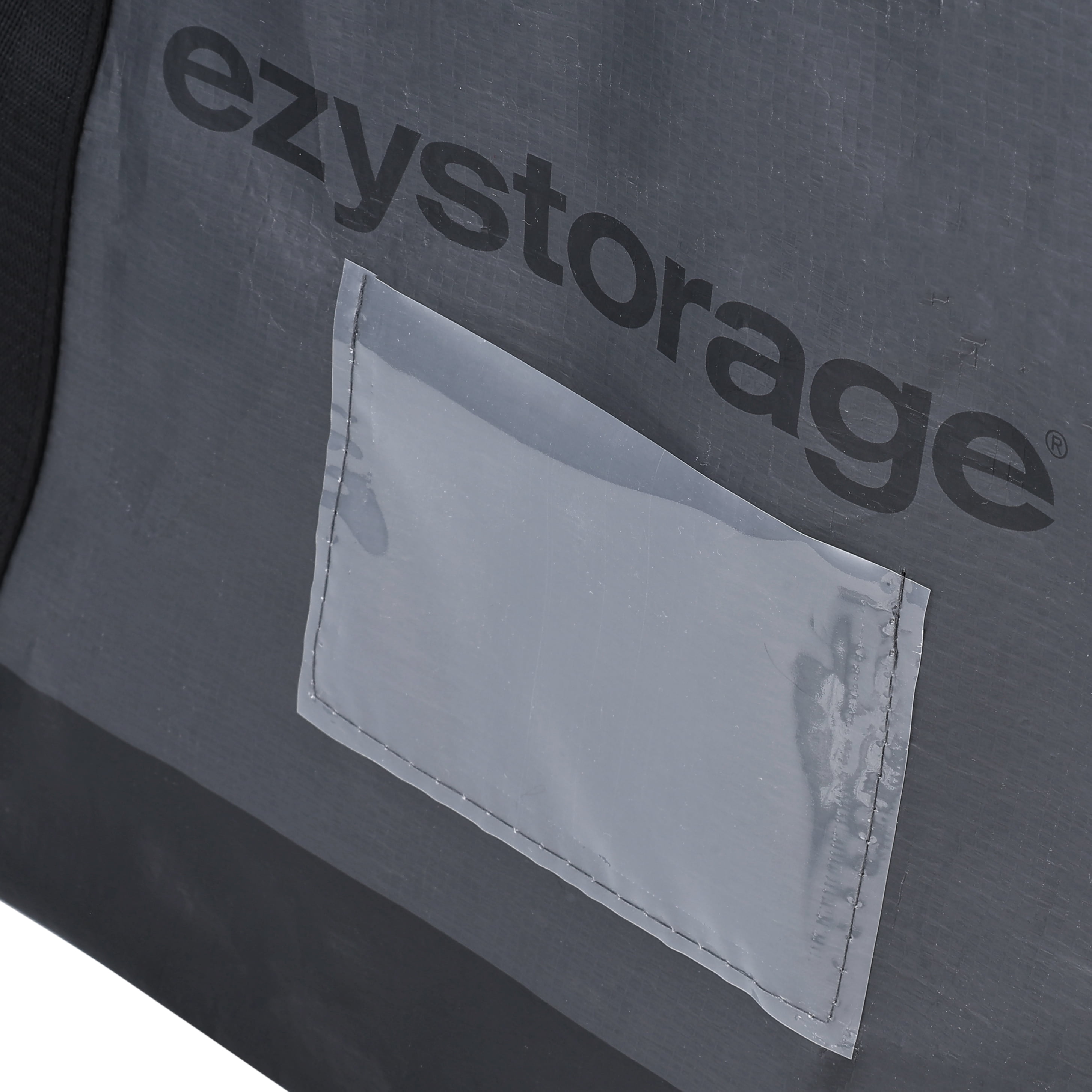 Ezy Storage 15.3 Gallon, Medium, Water-Resistant Heavy-Duty Collapsible Utility Storage Bag with Zipper and Reinforced Handes