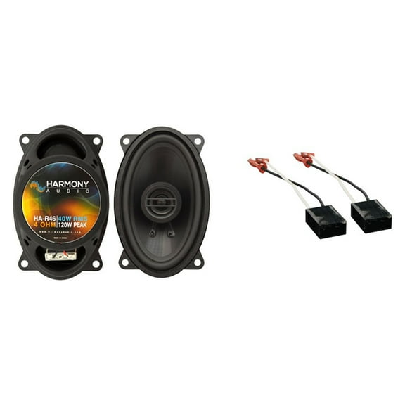 Fits Chevy Van 1988-1995 Front Dash Replacement Harmony HA-R46 Speakers New