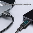 PD100W USB C Charging Adapter Builts In Digital Voltages Screen For ...