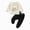 fall winter outfits-Beige, variant on TOWED22 Newborn Baby Boy Clothes Set 2pcs Long Sleeve Top and Pants Suit Toddler Baby Fall Winter Clothes(Blazer,2-3 Y)