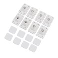 thumbnail image 4 of Adhesive Casters, 360 Degree Rotation Paste Universal Wheel Sturdy  For Trash Bin White,Black, 4 of 8
