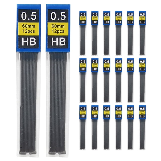 20 Boxes Of Mechanical Pencil Lead Refills 0.5mm Smooth Writing Pencil Refill For School And Office Use Pencil Lead For Mechanical Pencils