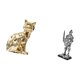thumbnail image 5 of Estatua de caballero, figura decorativa, escultura animal, adorno artesanal para chimenea, entrada, estantería, escritorio, regalo de inauguración de, 5 of 8