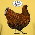 thumbnail image 3 of CafePress - Little Red Hen T Shirt - Men's Classic Graphic T-Shirt, 3 of 4