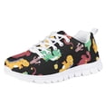 thumbnail image 1 of Pzuqiu Cartoon Dinosaur Little Kids Tennis Shoes Girls Size 11.5 Breathable Walking Shoes Lace Up Animal Print Shoes Lightweight Athletic Shoes, 1 of 5