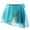 Sky-Blue, variant on Women Girls Adult Sheer Gradient Wrap Skirt Ballet Skirt Ballet Dance Dancewear Type D OneSize