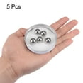 thumbnail image 3 of Unique Bargains 14mm 201 Billes de Roulement en Acier Inoxydable G200 Précision 5 Pack, 3 of 5
