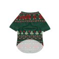 thumbnail image 3 of Christmas Dog Pajamas Xmas Pet Pjs with Snowman Elk Patterns Christmas Dog Onesie Jumpsuits Jammies Clothes Stretchy Shirts Comfy Outfit Costume Apparel for Small Medium Large Dogs, 3 of 5