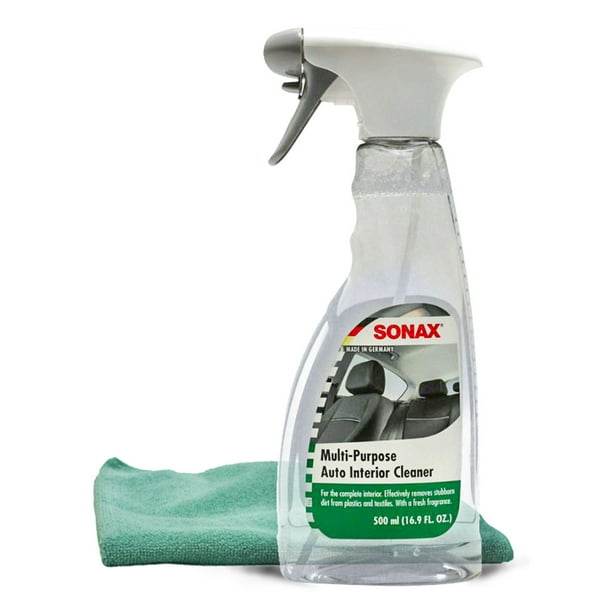 Sonax Upholstery Carpet Cleaner 16 9 Oz Bundles With A Microfiber Cloth 2 Items Walmart Com Walmart Com