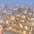 thumbnail image 3 of Acrylic Magnetic Seashell Display Box,Grid Clear Acrylic Seashell,F, 3 of 5