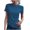 Blue, variant on Blue S WIZUTIZ Womens Blouse Holiday Saving Comfy Retro Plus Size Tshirt Ladies Holiday Beach Round Neck Blouse Breathable Solid Casual Shirts Cozy Style Summer-Beach Tee Fluffy Short Sleeve Tshirts