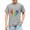 Gray, variant on Bovxnpu Girls Short Sleeve T Shirts Kids Summer Tops Fashion Graphic Cotton Tshirt For Kids Casual Tees