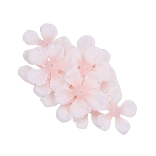 Pétalos de simulación premium para centro de mesa, recuerdos de fiesta, pétalos artificiales DIY Rosa claro