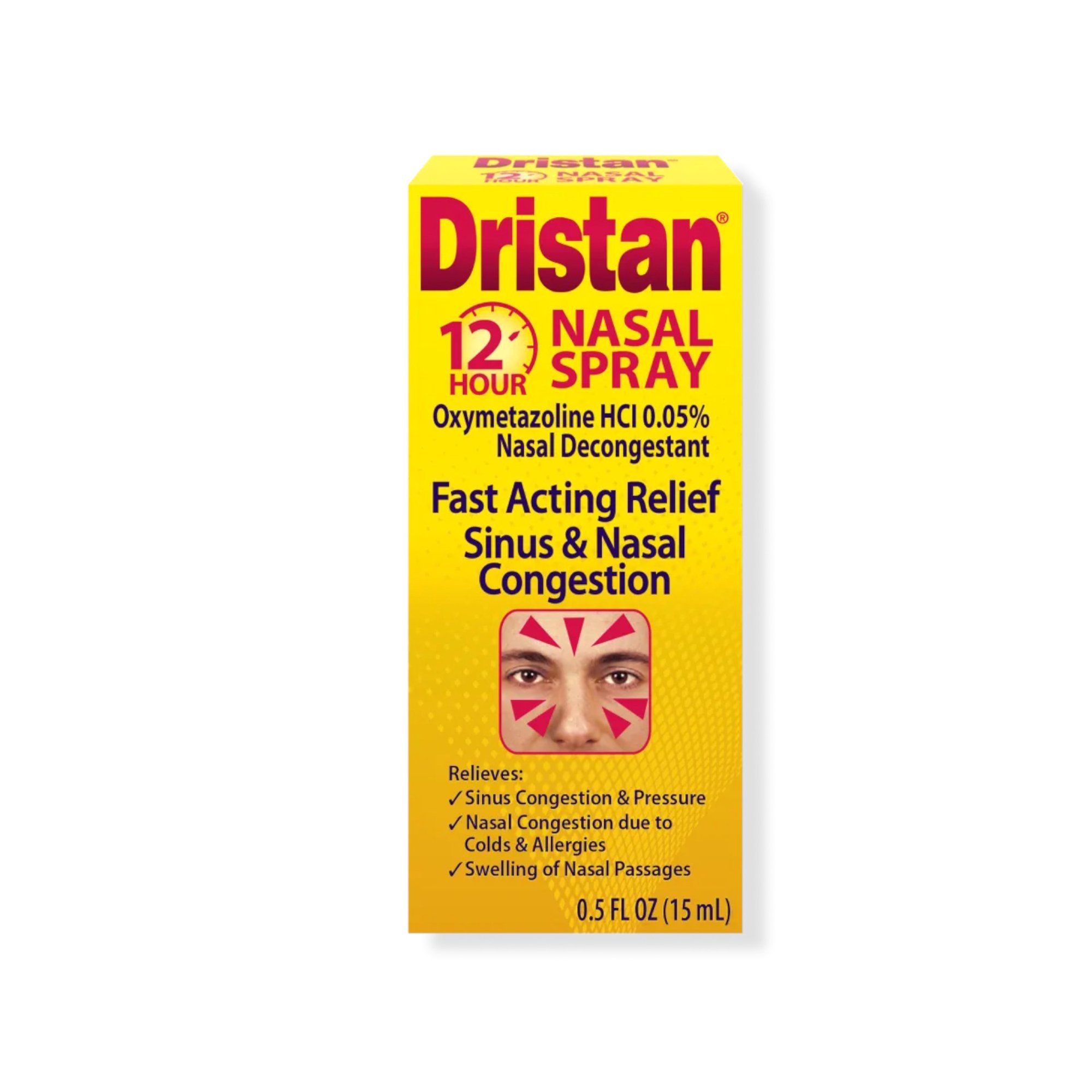 Dristan 12-Hour Nasal Spray 0.50 oz (Pack of 9)