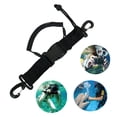 thumbnail image 4 of 3 cordones en espiral para buceo con hebillas de liberación rápida y clip para cámara 3 piezas, 4 of 8