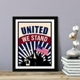 thumbnail image 3 of Designs ByLITA United We Stand, 11 x 14 Black Wall Print (Framed) | USA Patriotic Decoration, 3 of 6