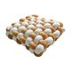 thumbnail image 2 of Almohada con nudo, cojín de felpa de punto, cojín nórdico para silla, cojín decorativo para asiento para habitación, dormitorio, decoración del hogar Blanco y marrón Macarena cojín de suelo, 2 of 8