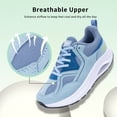 thumbnail image 3 of AHUSIR Comfort Breathable Non Slip Women's Sneakers Ideal for Work Walking Gym Travel Sports US Size 5.5-11, 3 of 7