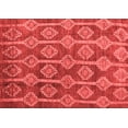 thumbnail image 1 of Ahgly Company Indoor Rectangle Abstract Red Modern Area Rugs, 8' x 10', 1 of 4