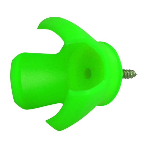 Recuperador de pelotas de golf, recogedor de pelotas de golf para el extremo del agarre del putter, resistente, fácil instalación, atornillado, regalo Verde