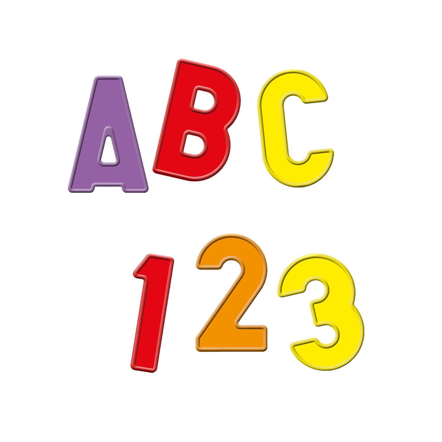 LETTRES ET CHIFFRES MAGNÉTIQUES - 106pcs