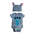 thumbnail image 1 of Pañalero estampado con gorro Disney Stitch, 1 of 5