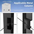 thumbnail image 4 of 100PCS Cable Railing Rubber Grommets for 1/8Inch 5/32Inch 3/16Inch Cable for Metal Cable Railing Po, 4 of 5
