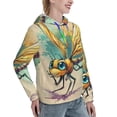 thumbnail image 6 of Kdxio Cartoon Dragonfly Art Print Womens Oversized Hoodies Sweatshirts Hooded Pullover Tops Sweaters Casual-X-Large, 6 of 7